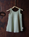 ROMANI DRESS in Green Sage