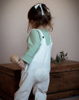 LLINUM OVERALL BABY in Cotton Flower