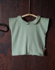CAMISETA MALVA en Verde Salvia