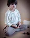 Breathable baby trousers for natural development