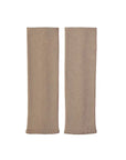 Breathable organic cotton leg warmers for free movement