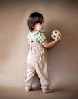 Breathable shirt for babies made from organic cotton