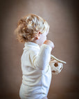 Chemical-free soft newborn onesie for natural growth