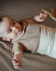 Comfortable baby shirt made with eco-conscious materials