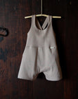 Eco-responsible organic baby romper
