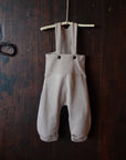 Lightweight organic cotton overall for active babies