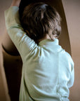 Locally-crafted kimono for movement and play