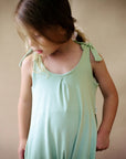 Natural fiber baby jumpsuit for unrestricted exploration