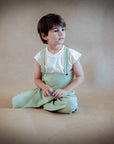 Natural growth supporting organic jumpsuit with soft fabric