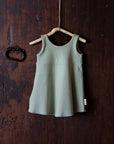 Organic cotton dress with lightweight feel