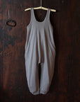 Organic cotton romper for relaxed fit