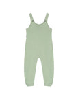 Organic movement-focused baby romper with plat dyes