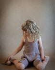 Pure cotton overall for natural development