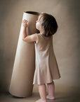 Pure organic cotton dress for delicate skin