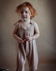 Pure organic cotton jumpsuit for unrestricted movement