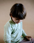 Pure organic cotton kimono for delicate skin