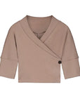 Timeless design organic cotton kimono for toddlers