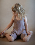 Timeless organic cotton baby overall