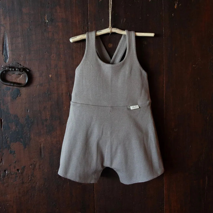 CANELA OVERALL BABY in Acorn Brown