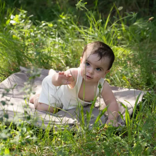 MONO CANELA BEBÉ en Flor de Algodón