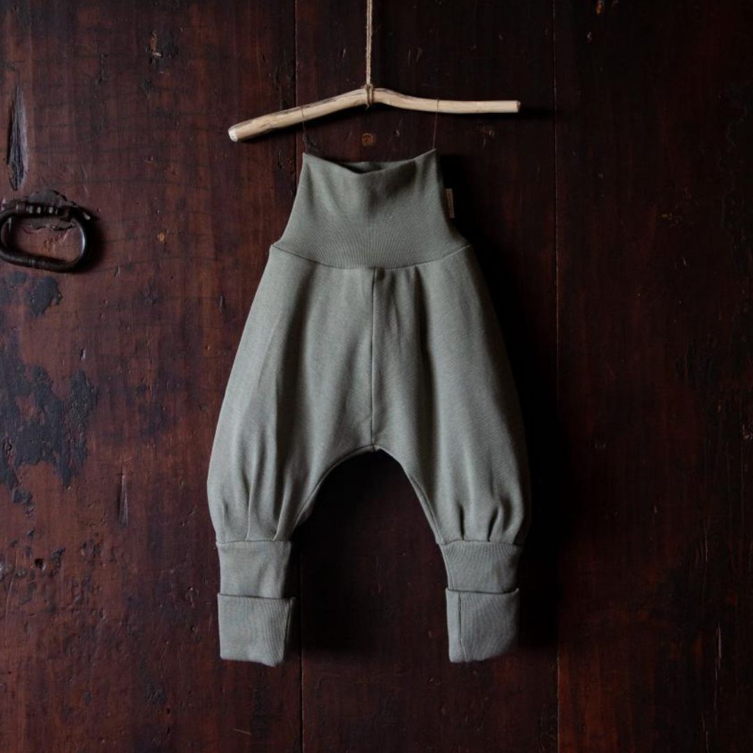 HISOPO pants in Rosemary, technical hanging photograph