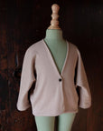 TRIFOLIUM jacket in Cinnamon — garment photograph