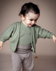 TRIFOLIUM jacket in Rosemary — child wearing the jacket