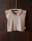 CAMISETA MALVA en Canela