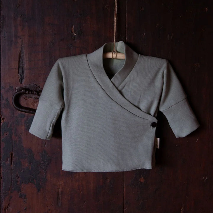 COMINUM KIMONO BABY in Acorn Brown