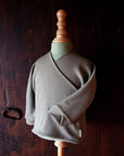 HAZEL double-layer shirt in Acorn Brown — garment photograph