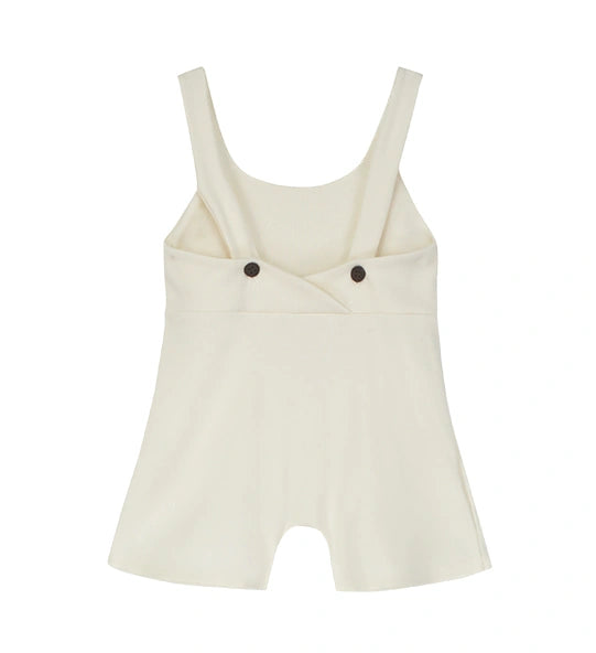 Allergen-free romper made from soft organic fabric