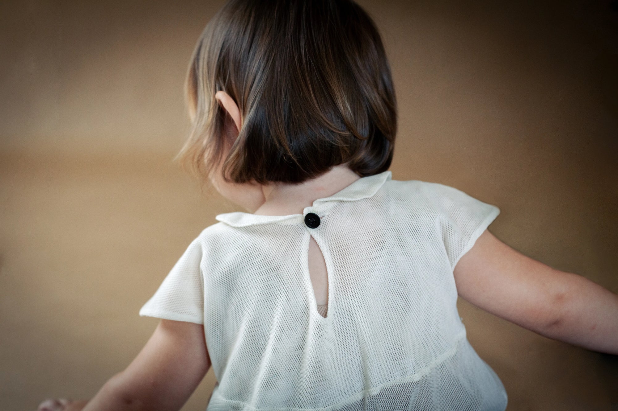 Breathable cotton dress for naturally active toddlers