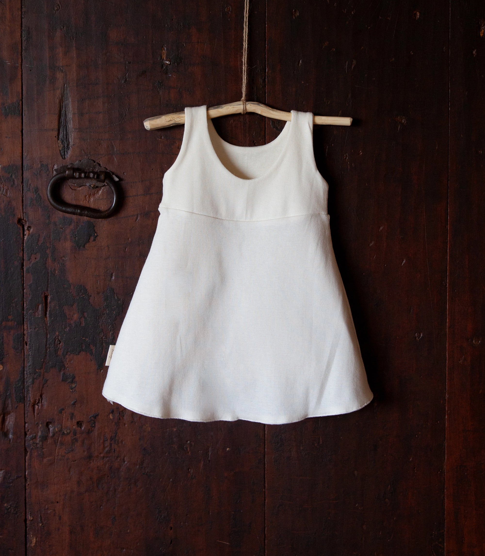 Breathable organic cotton dress for active days