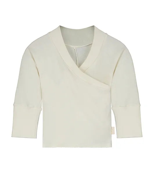 Breathable organic cotton kimono for toddlers