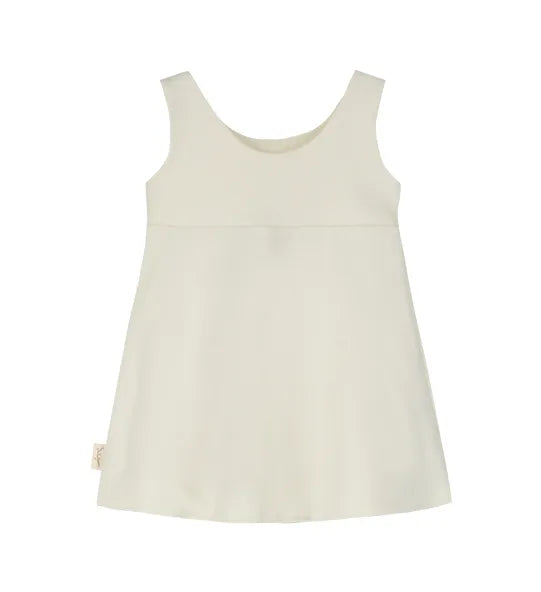 Breathable organic cotton toddler dress