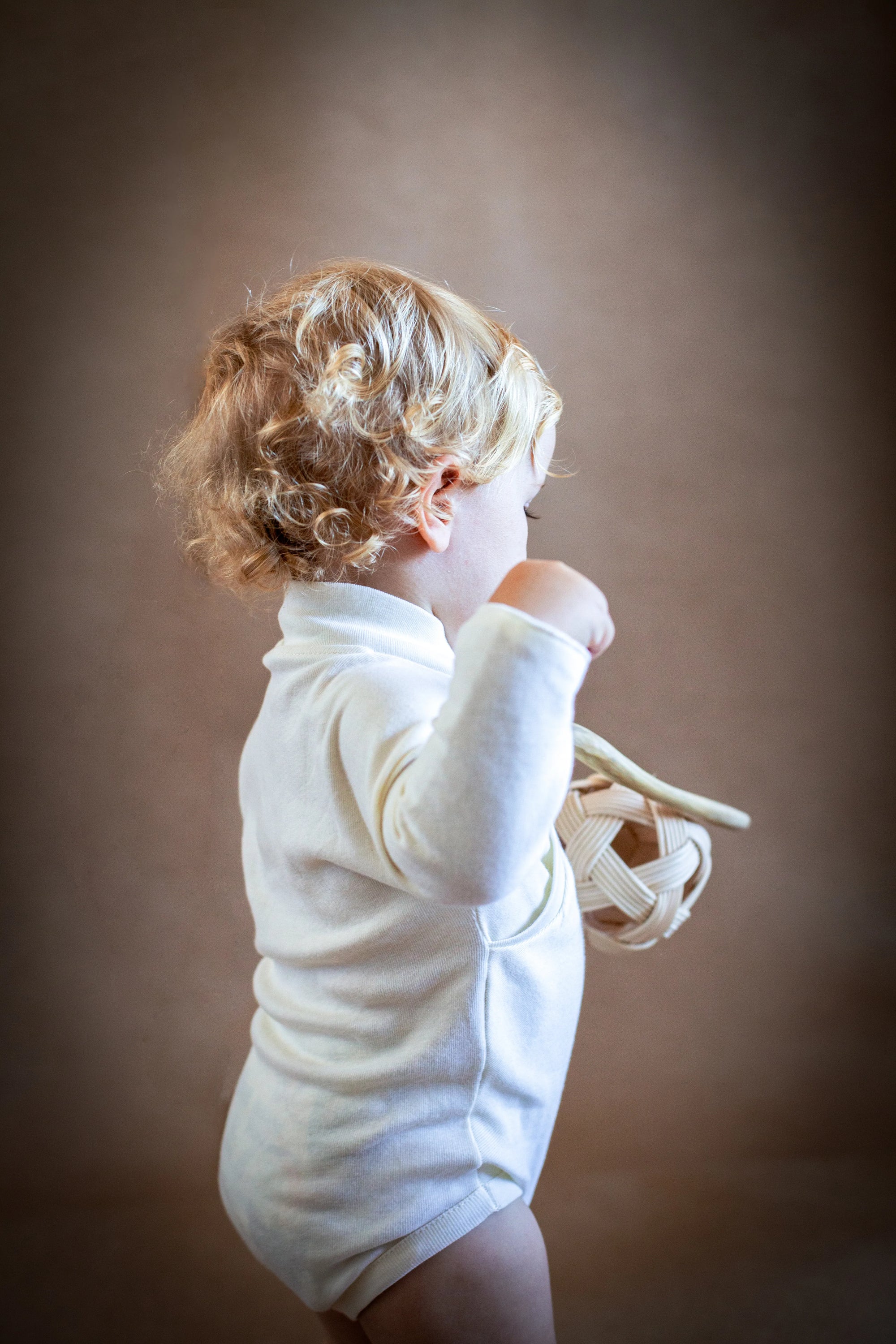 Chemical-free soft newborn onesie for natural growth