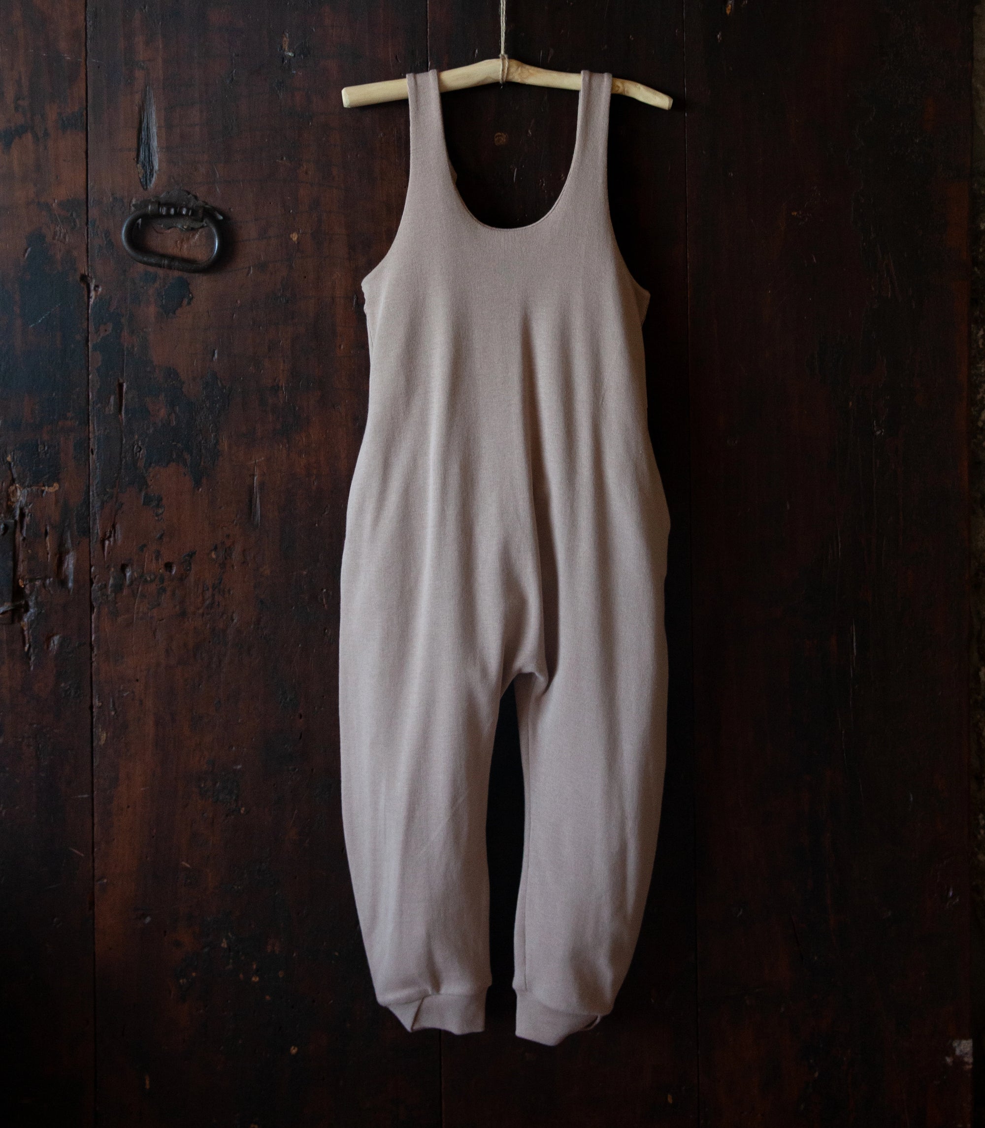Durable organic jumpsuit for active play