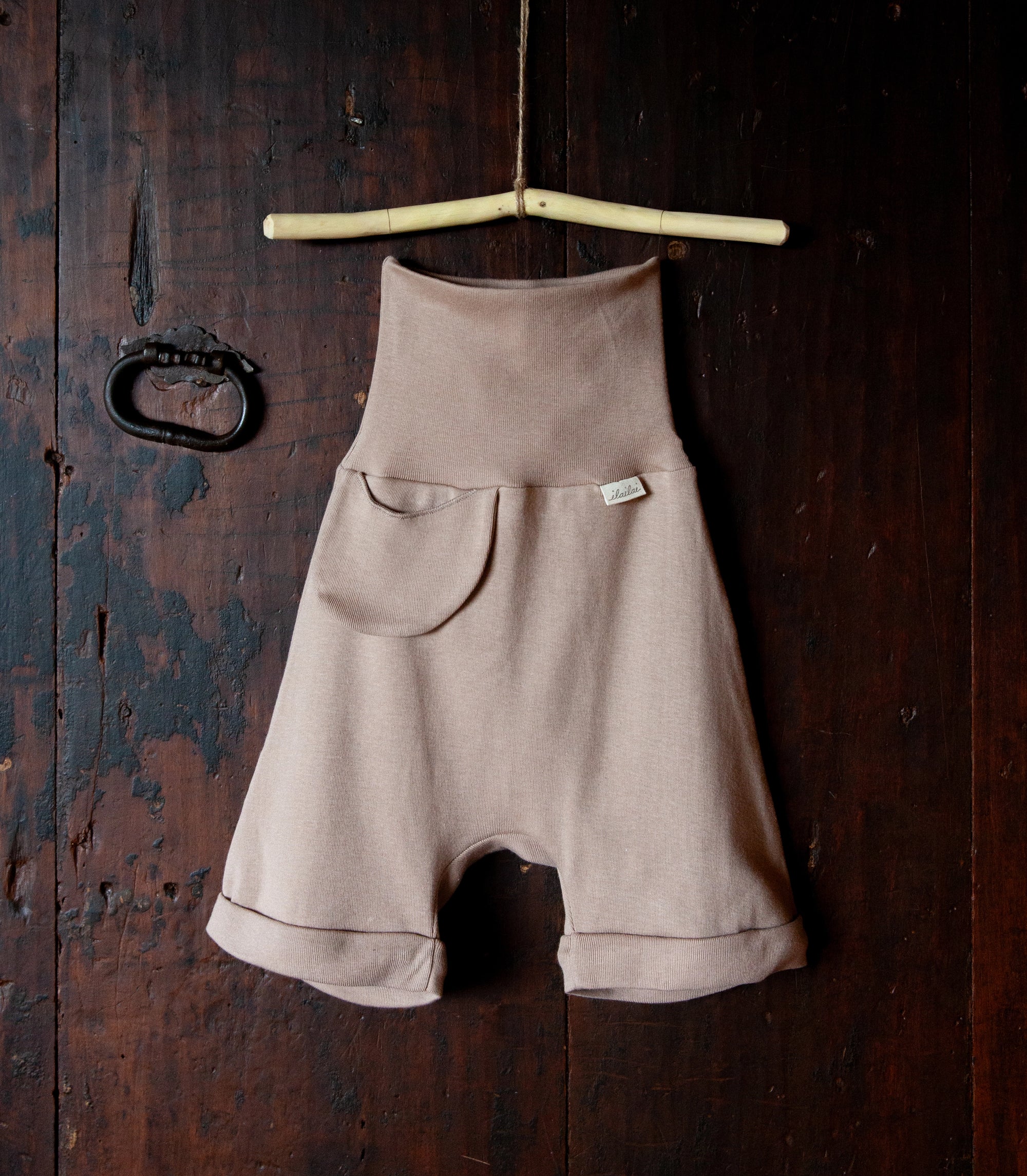 Eco-responsible organic baby trousers