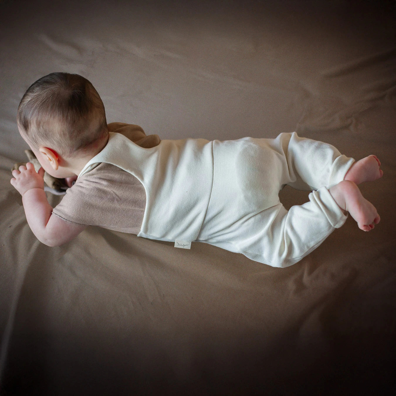 Ethically-produced organic cotton romper