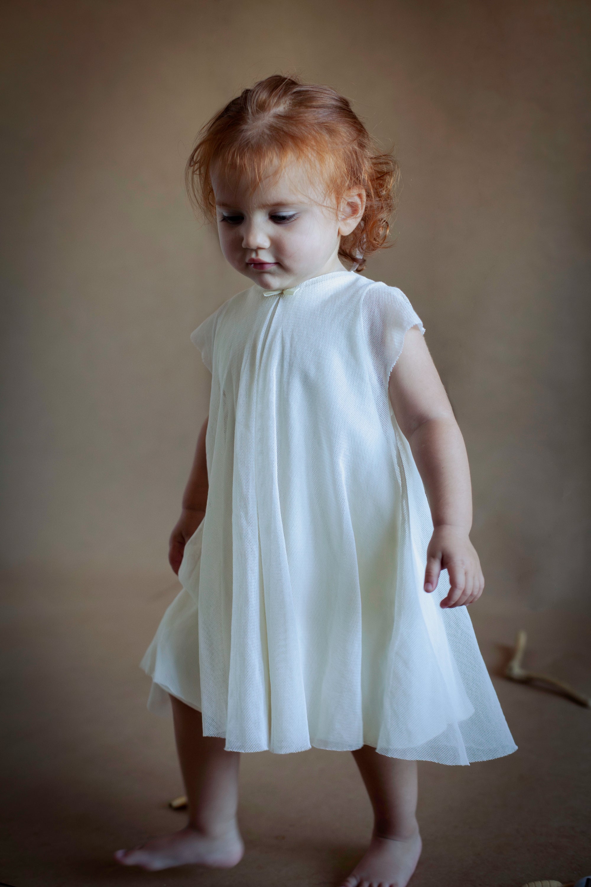 Ethically produced organic toddler tunic dress