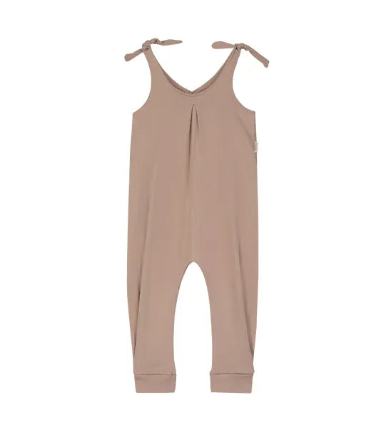 GOTS-certified organic baby movement romper
