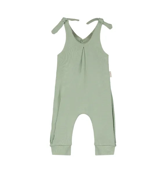 Handcrafted sustainable romper for growing children