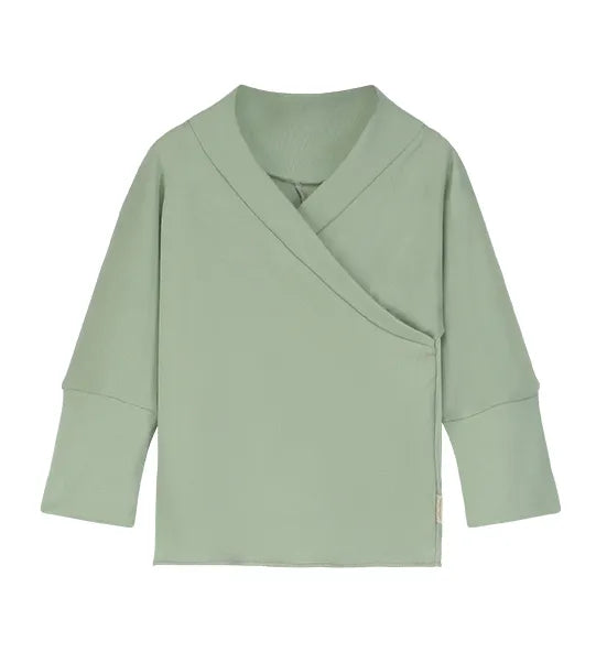 High-quality sustainable baby kimono with movement focus