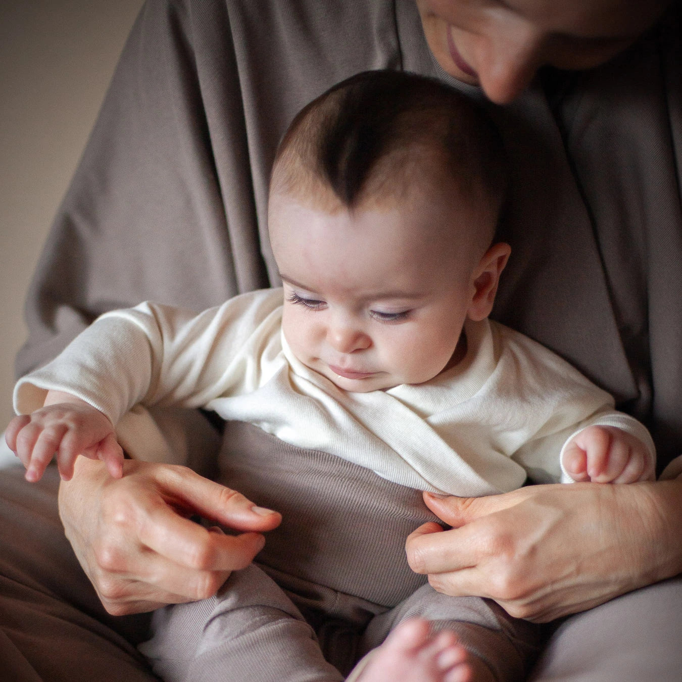 Lightweight natural kimono for seasonal use