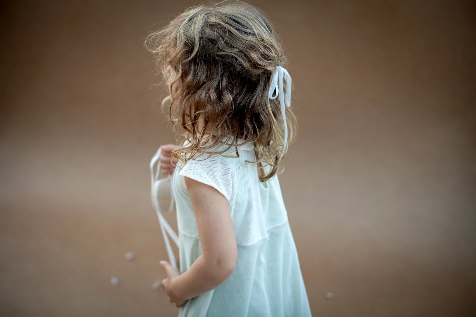 Locally crafted natural fiber dress for sensitive skin