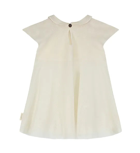 Locally made organic cotton dress for sensitive skin