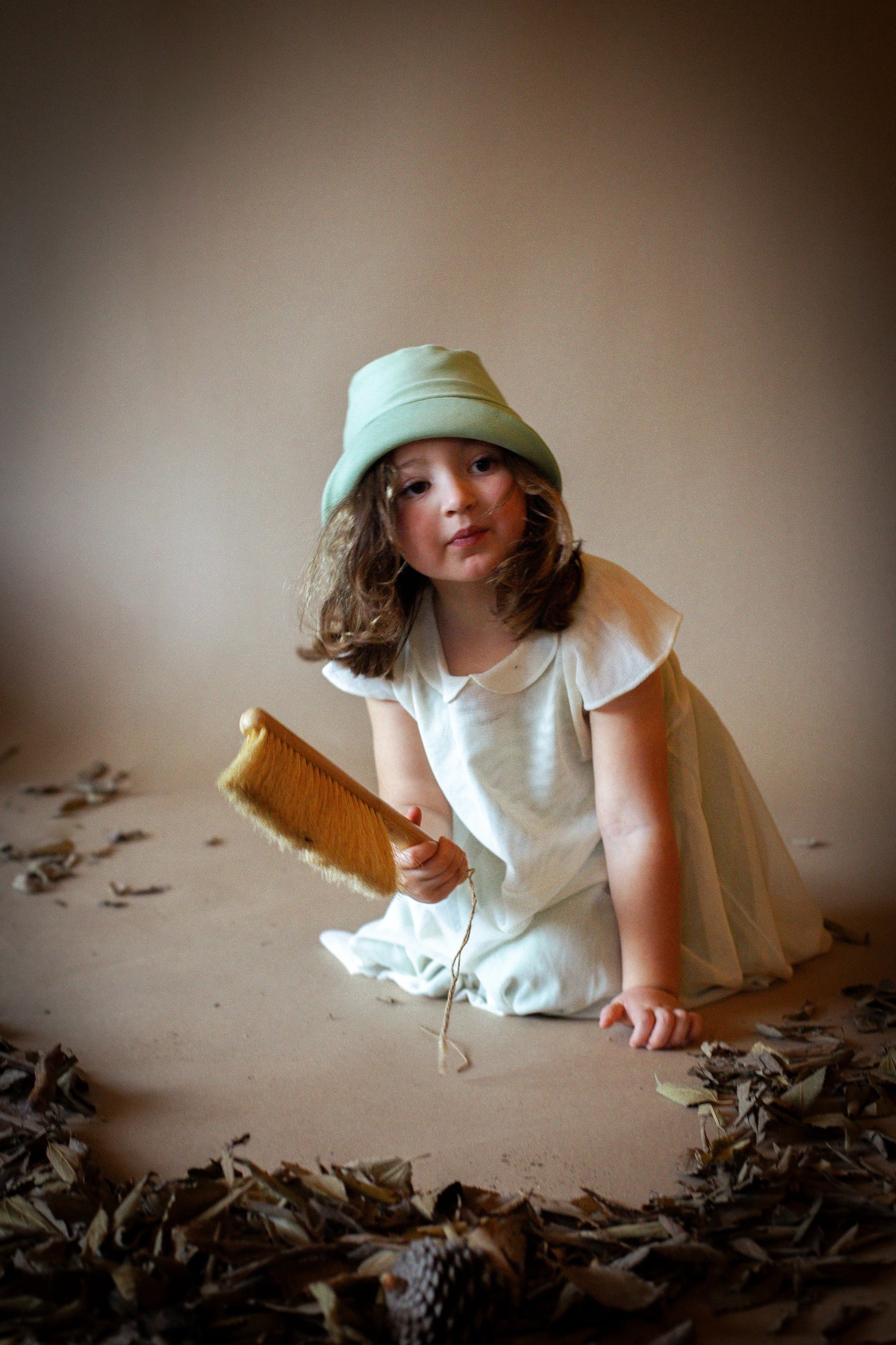 Organic cotton free movement toddler hat
