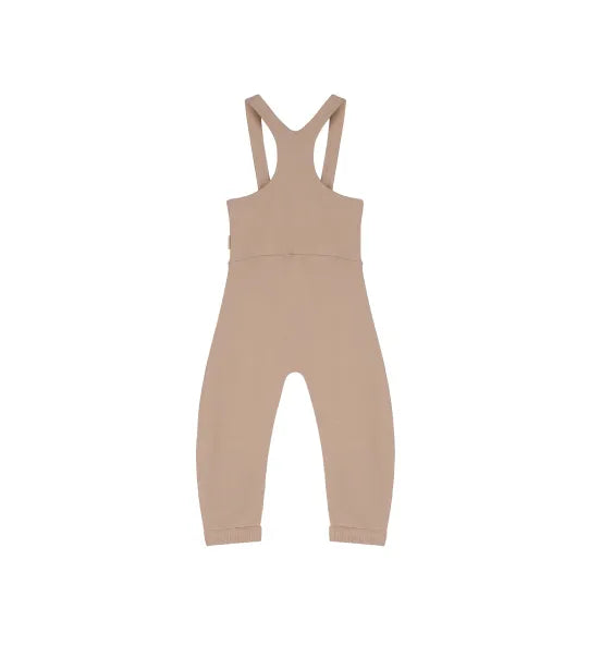 Plant-based dye baby overall for chemical free comfort