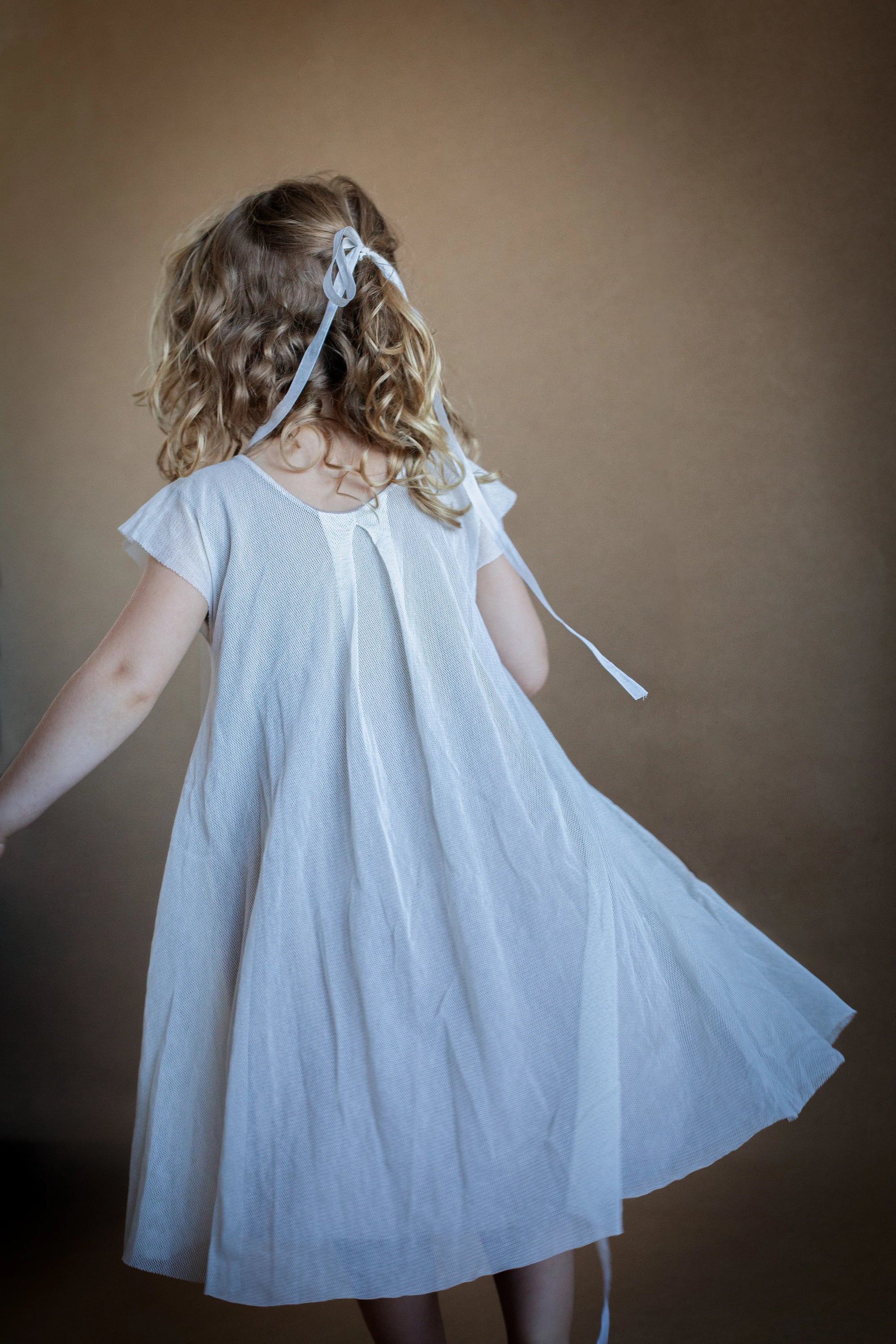 Pure cotton dress for sensitive babies