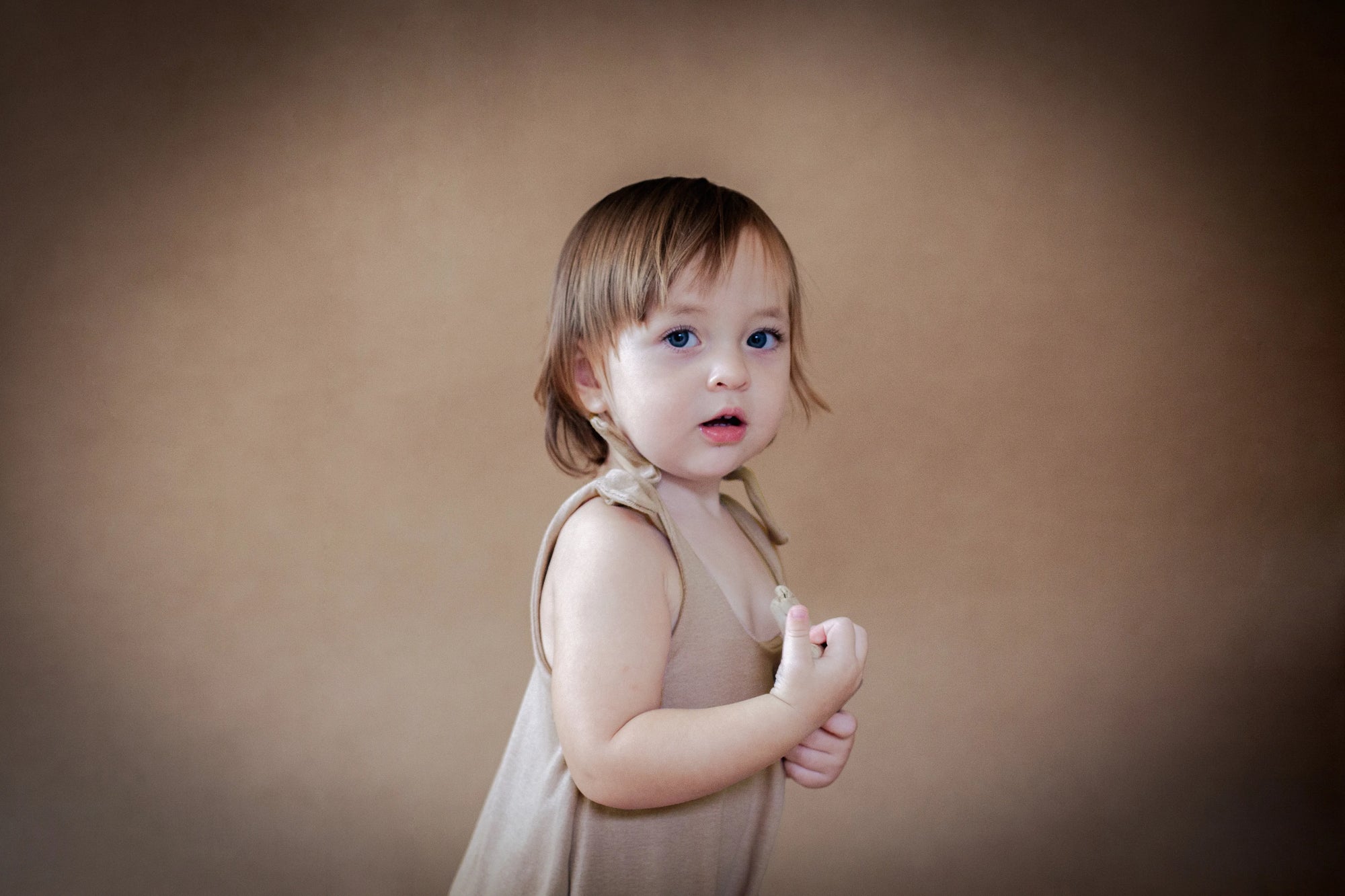 Pure organic cotton jumpsuit for natural development